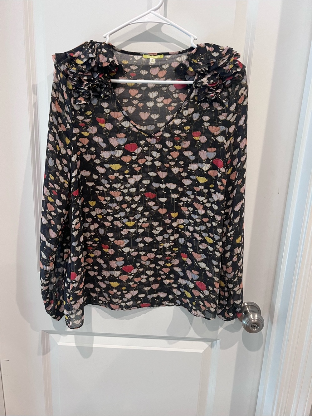 Gianni Bini Sheer top size small